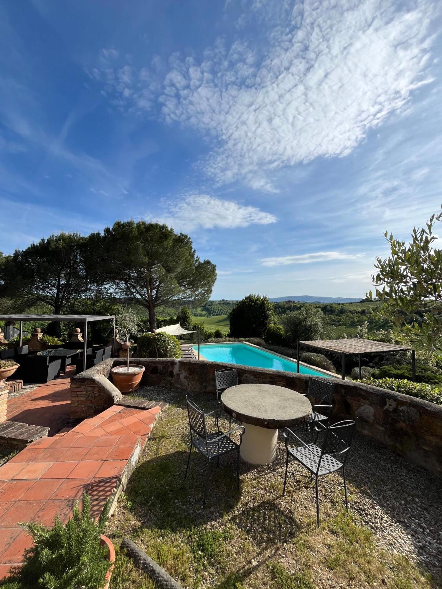Villa Tre Colli - In The Heart Of Tuscany 체르탈도 외부 사진